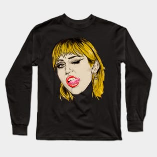 She's Just Being Miley Long Sleeve T-Shirt